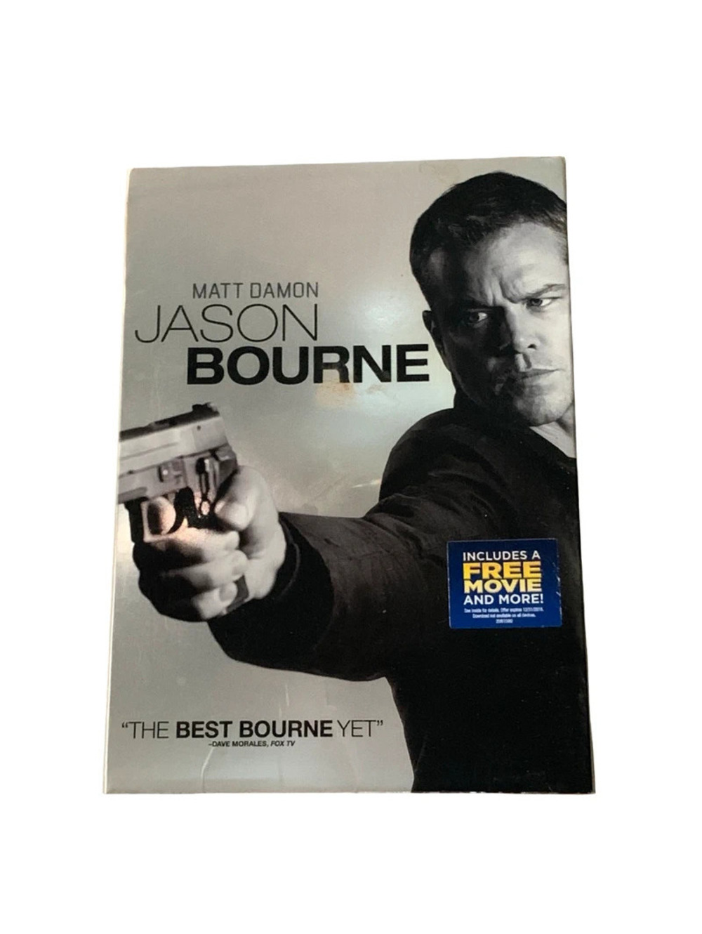 Jason Bourne DVD 2016 Widescreen Slipcover Bonus Features PG-13 Action